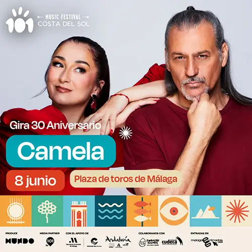 Camela concierto en Málaga