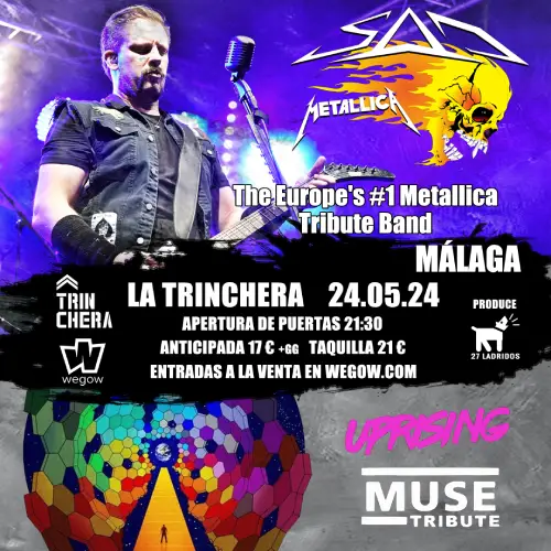 Tributo a Metallica Málaga
